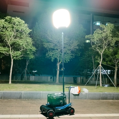 AC220V tháp đèn cao 700W bóng bay pin LED tháp đèn cho xây dựng