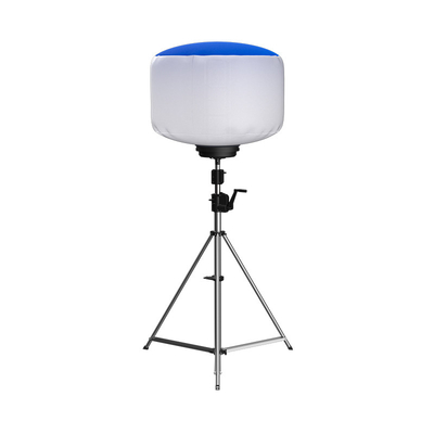 Đèn khinh khí cầu chân máy di động phát sáng màu trắng cho tháp chiếu sáng di động LED