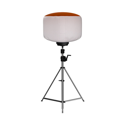 Đèn khinh khí cầu chân máy di động phát sáng màu trắng cho tháp chiếu sáng di động LED