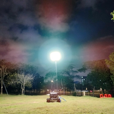 LED 60W-1400W Balloon Work Light Tower Ánh sáng 360 độ cho ứng dụng ngoài trời