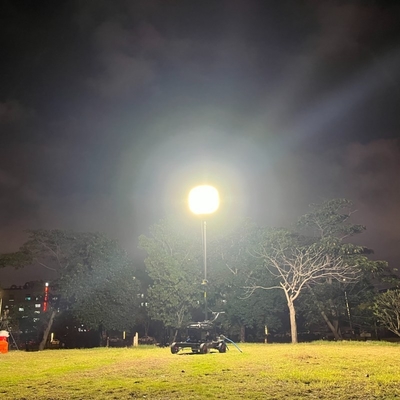 LitePro DLX Layout IP65 600W đèn trại LED Tháp bong bóng cho trang web xây dựng ban đêm
