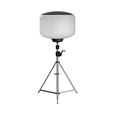 Đỏ Xây dựng khai thác mỏ 3.8m Mast nâng tay hình bóng bay Tháp chiếu sáng LED di động