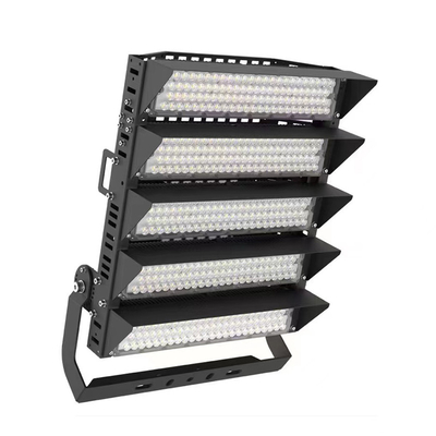 Die Cast Aluminum LED Stadium Lights 1250W Led Sports Flood Lights cho sân bóng mềm