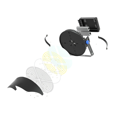 Đèn thể thao LED tròn 1800W Ra70 Ra80 Đèn sân thể thao cho các địa điểm thể thao