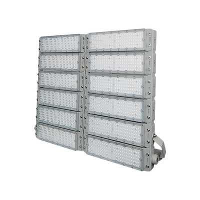 Ánh sáng lũ chống ăn mòn Mái cao 1200W Ánh sáng sân vận động dẫn cho sân bay trực thăng