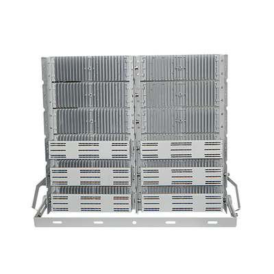 Ánh sáng lũ chống ăn mòn Mái cao 1200W Ánh sáng sân vận động dẫn cho sân bay trực thăng