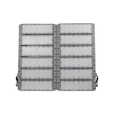 Ánh sáng lũ chống ăn mòn Mái cao 1200W Ánh sáng sân vận động dẫn cho sân bay trực thăng
