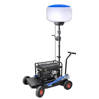 Máy móc tay Tripod LED ngoài trời bóng đèn 600W Tháp đèn di động cho nhà thầu