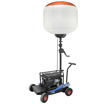 Đèn Đèn Đèn Đường Quả bóng LED Telescopic Light Tower 1400W Đèn Đèn Đường Đường Đường Đường Đường Động Lái Để Xây Dựng