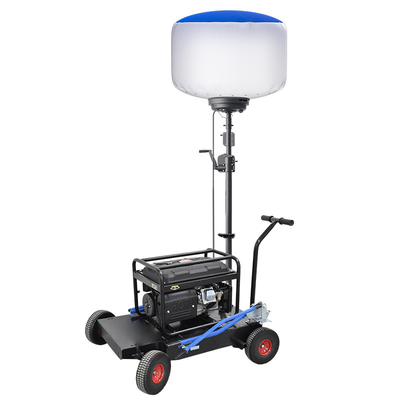 Máy phát đèn sân tháp quang di động mang theo kính thiên văn 1400W đèn bóng đèn LED 224000lm