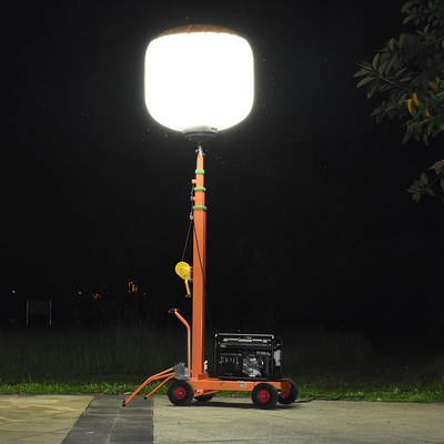 Omni Illumination đèn bong bóng LED 500W Generator với ánh sáng cho xây dựng tạm thời