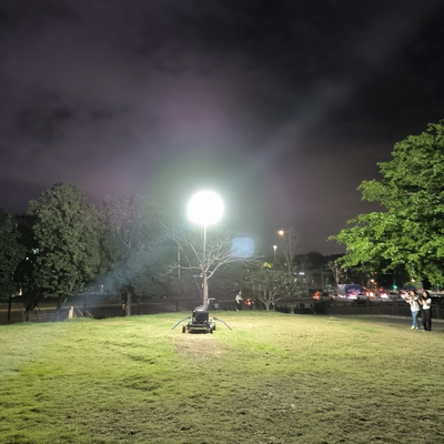 700W đèn bong bóng LED 112000lm ngoài trời tháp ánh sáng cho ánh sáng công nghiệp