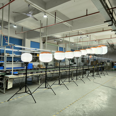 Đèn làm việc di động linh hoạt 700Watt bóng đèn LED tháp đèn cho bảo trì đường