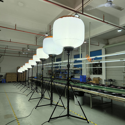 1200Watt đèn LED bóng đèn tháp chân máy ngoài trời ánh sáng làm việc cho nhà thầu
