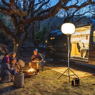 Đèn xây dựng bơm lên 320W tháp đèn bóng LED cho RV Travel