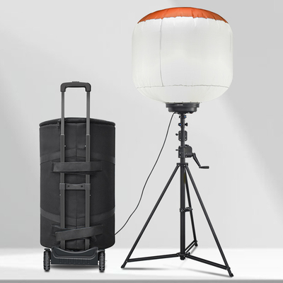 Trolley Lighting LED Balloon Light Tower 1400W Mast Light Tower cho cứu hỏa và cứu hộ