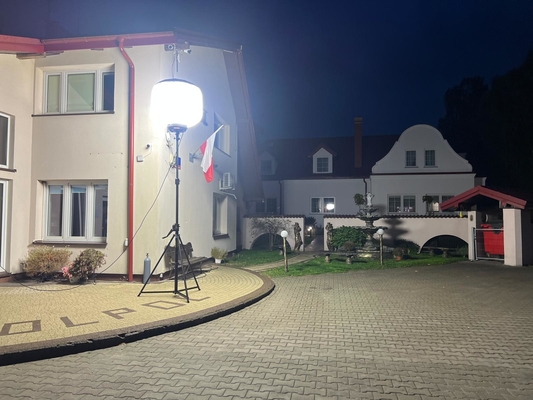 1000W Balloon Light Tower Dải di động Không bóng ánh sáng an toàn cho các công trình xây dựng, công trình đường bộ, tiệc, sự kiện, ánh sáng cứu hộ